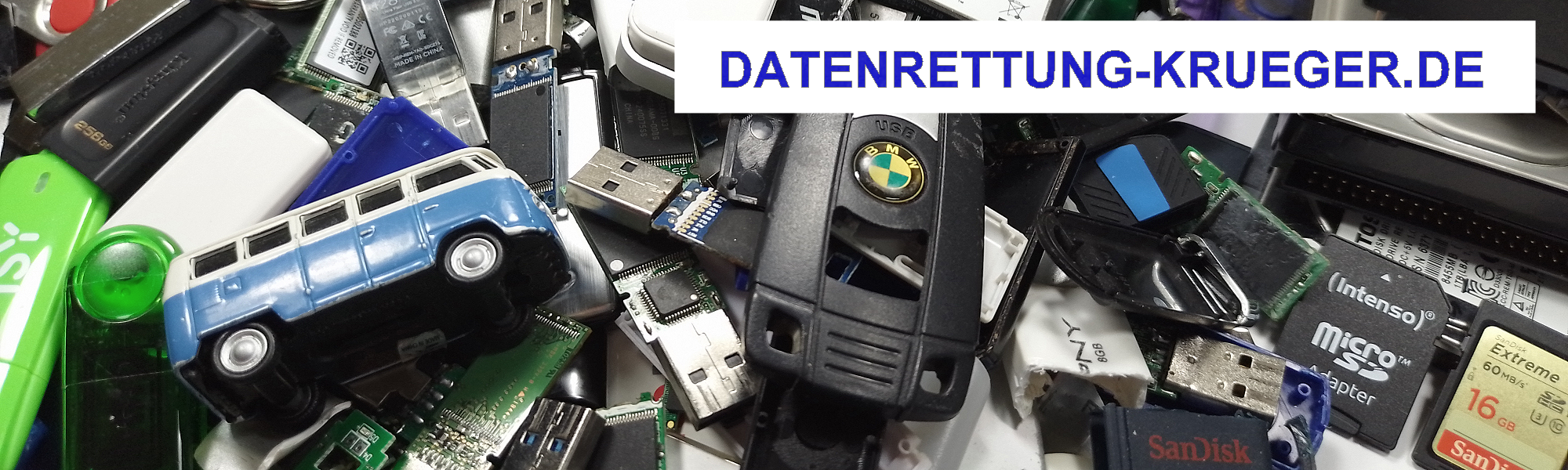 Datenrettung vom USB-Stick zum Festpreis!
